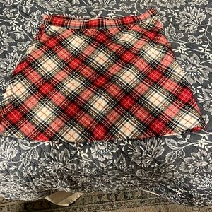 Lucky Brand Holiday Plaid Skirt 2
